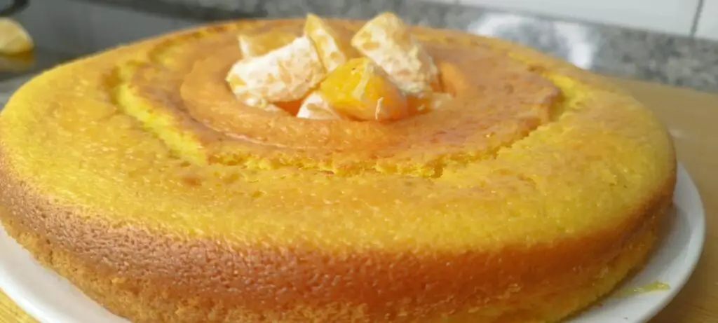 Receta de bizcocho a la naranja