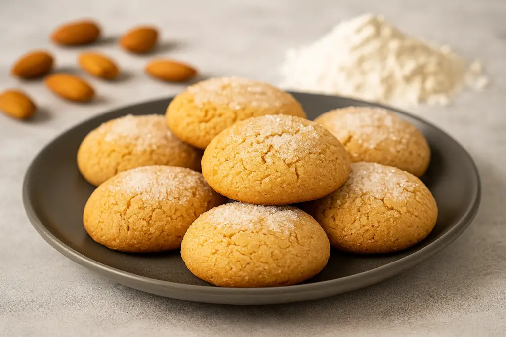 Receta de galletas de almendra