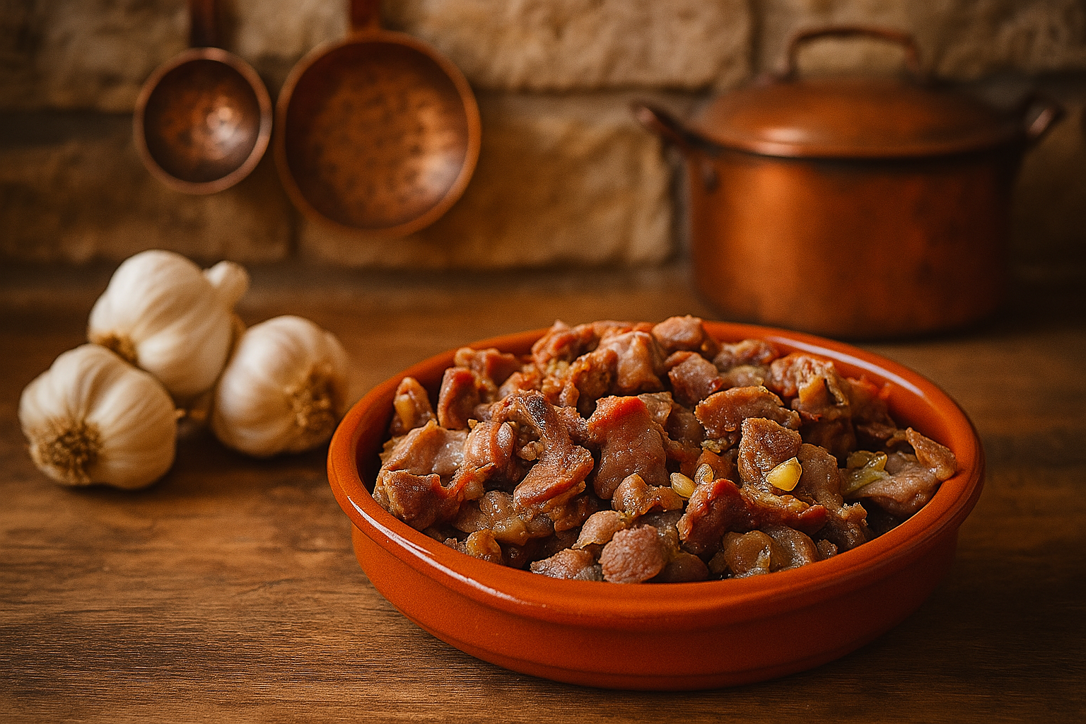 Receta de mollejas de pollo