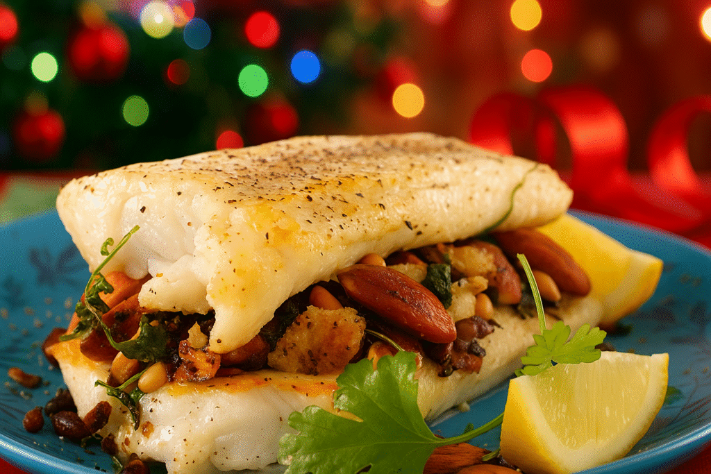 Especial Navidad: Bacalao relleno de setas