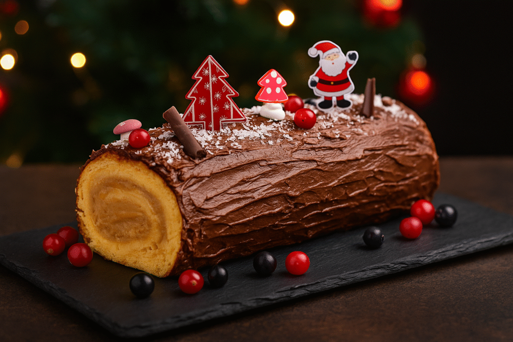 Especial Navidad: Tronco de chocolate