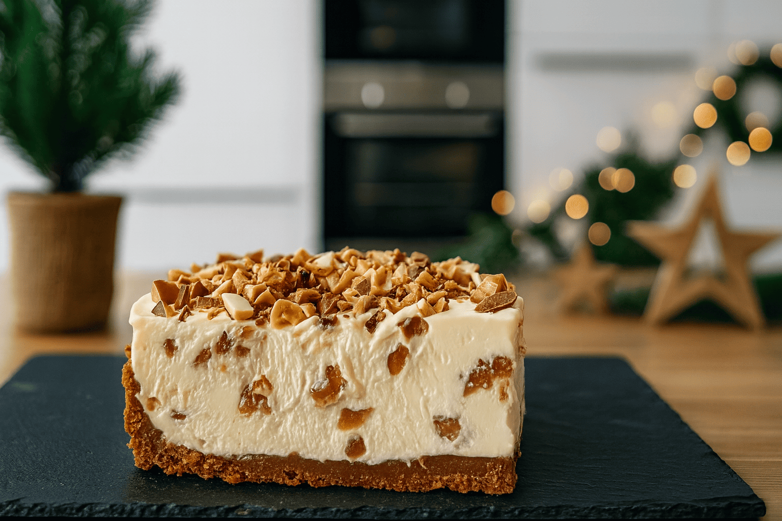Especial Navidad: Jijona cheessecake sin horno